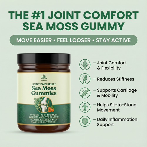 Sea Moss 16-In-1 Gummies - For Joint Relief & Mobility