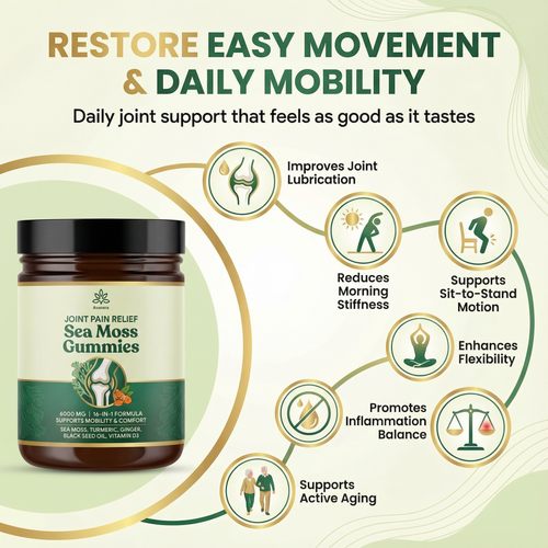 Sea Moss 16-In-1 Gummies - For Joint Relief & Mobility