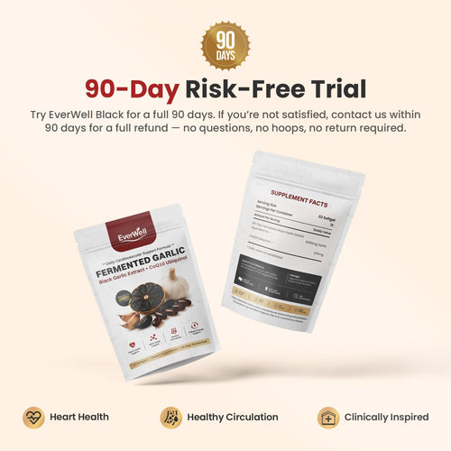 Avanera Fermented Black Garlic + CoQ10 Ubiquinol