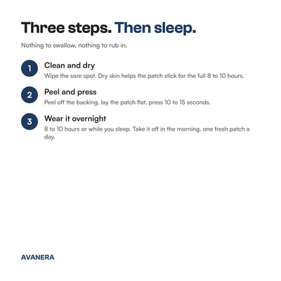 Avanera Nerve Relief Magnesium Patches